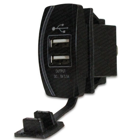 CH4x4 USB Power Socket Rocker Style