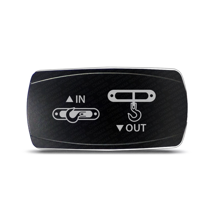 CH4x4 Momentary Rocker Switch Winch IN-OUT Symbol - Horizontal Ch4x4 Rocker Switch Wiring Diagram CH4x4 Industries