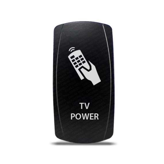 CH4x4 Rocker Switch TV Power Symbol
