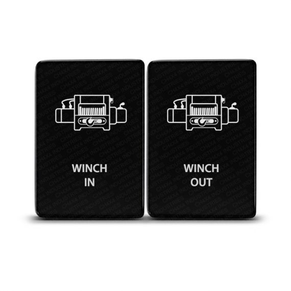 CH4x4 Momentary Small Push Switch for Toyota – Winch IN-OUT Symbol