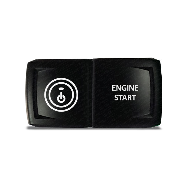 CH4x4 Rocker Switch V2 Engine Start Symbol – Horizontal – CH4X4 Industries
