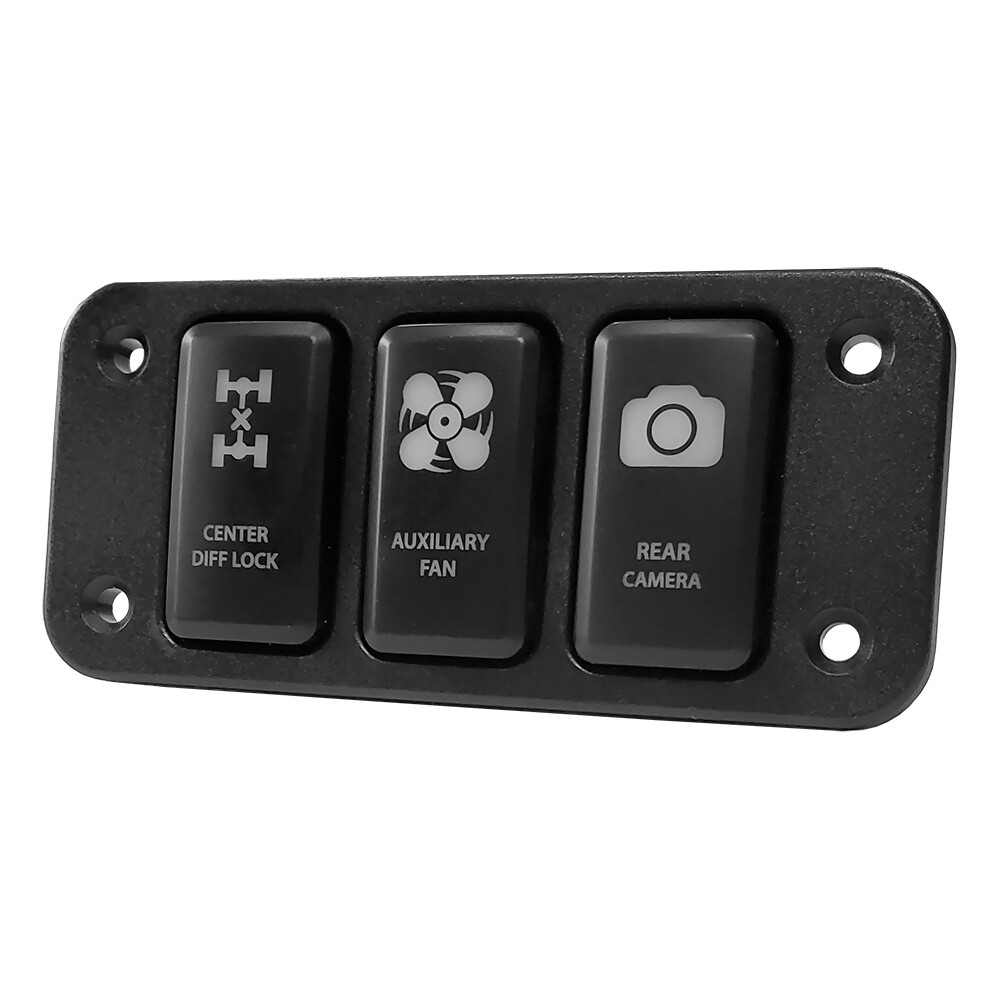 CH4X4 3 Toyota Small Push Switch Panel 