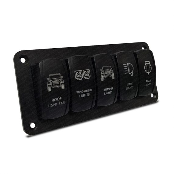 CH4X4 5 Rocker Switch Panel