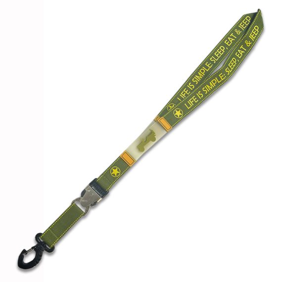Life is Simple Lanyard for Jeep enthusiasts
