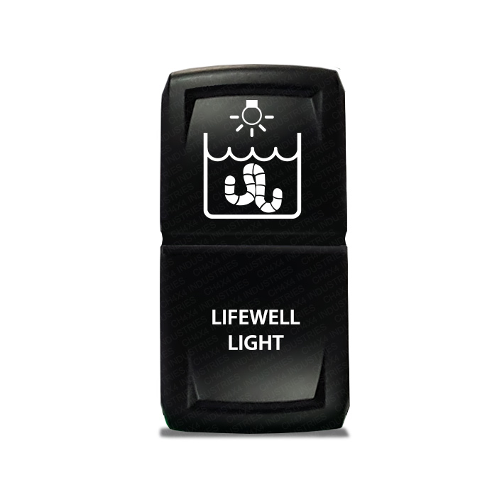 CH4X4 Marine Rocker Switch Livewell Lights Symbol 2