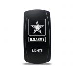CH4X4 Rocker Switch Military Lights Symbol 1