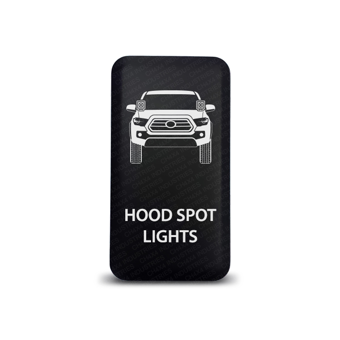 CH4x4 Push Switch for Toyota Tacoma 3rd Gen - Hood Spot Lights Symbol 2