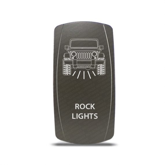 CH4x4 Gray Series Rocker Jeep JK Rock Lights Symbol