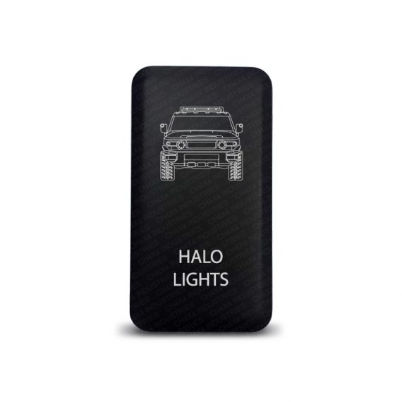 CH4x4 Push Switch for Toyota FJ Cruiser - Halo Lights Symbol