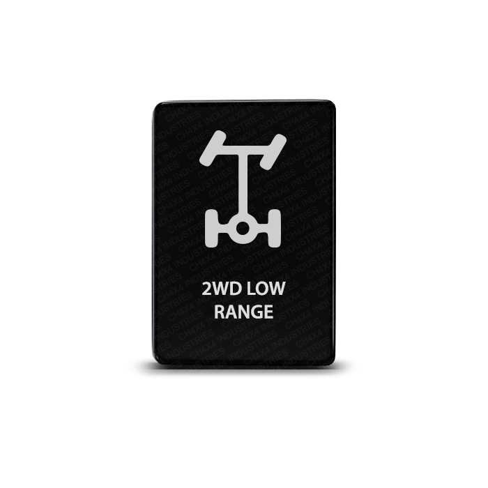 CH4x4 Small Push Switch for Toyota – 2WD Low Range Symbol 2