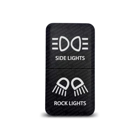 CH4x4 Dual Push Switch for Toyota – Side & Rock Lights Symbol