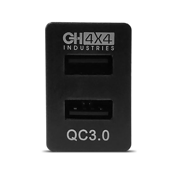 CH4X4 Quick Charge 3.0 Small Dual USB Power Socket for Toyota