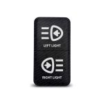 CH4x4 Dual Push Switch for Toyota – Left & Right Light Symbol
