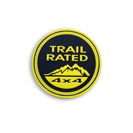 CH4X4 Trail Rated Logo Shoe Charm for Jeep enthusiasts - Jibbitz for Crocs