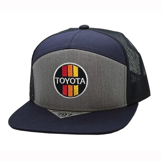 CH4X4 3 Stripe Vintage Toyota Trucker Style Hat