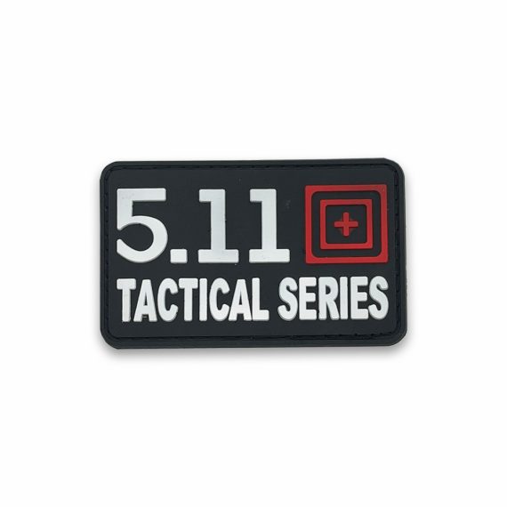 CH4X4 3D PVC Velcro Patches - 5.11 Small Logo Style