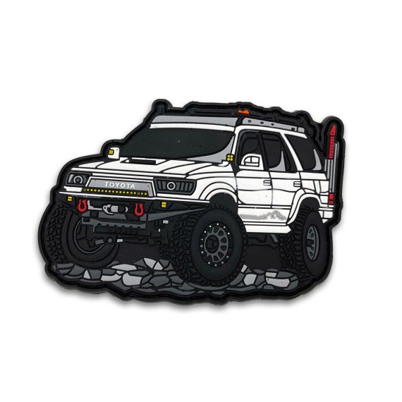 CH4X4 3D PVC Velcro Patches - 4Runner 4th Gen Series Style