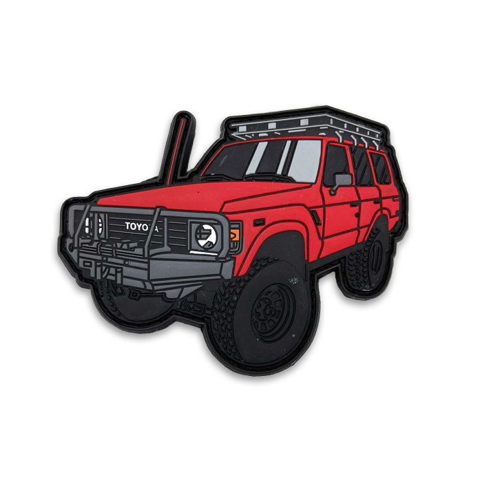 CH4X4 3D PVC Velcro Patches - Land Cruiser 60 Series Style