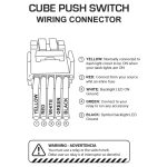 CH4x4 Cube Push Switch for Toyota